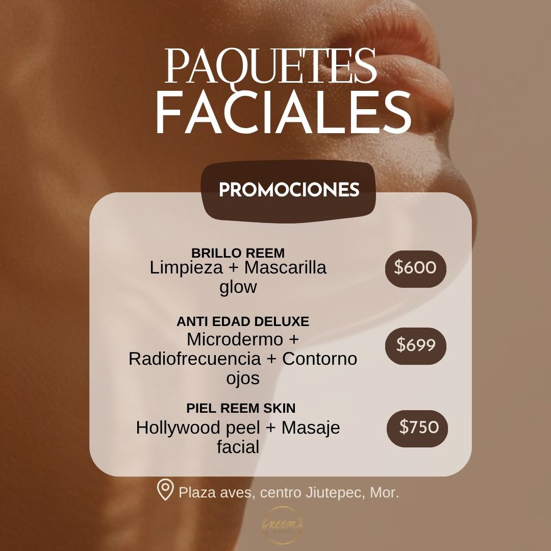 Paquetes faciales